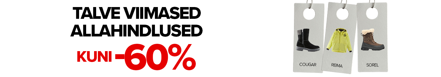 Talve l&otilde;ppm&uuml;&uuml;k Open24.ee &ndash; kuni 60% allahindlus valitud talvetoodetele. &Auml;ra j&auml;ta kasutamata!